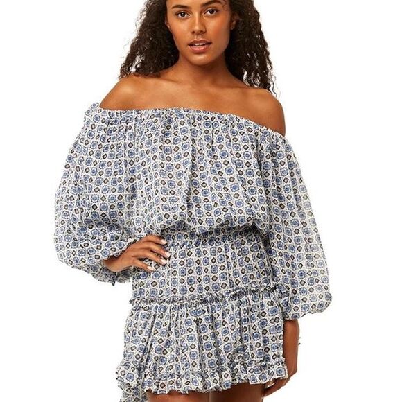 Misa Los Angeles Dresses & Skirts - NWT MISA Los Angeles Zonia Dress off the shoulder dress. medium.  Retail $385